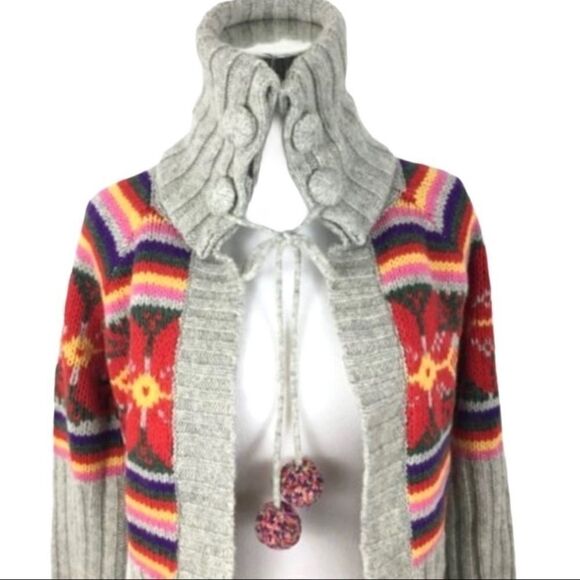 MODA international 100% Lambs Wool Chunky knit - Picture 3 of 5